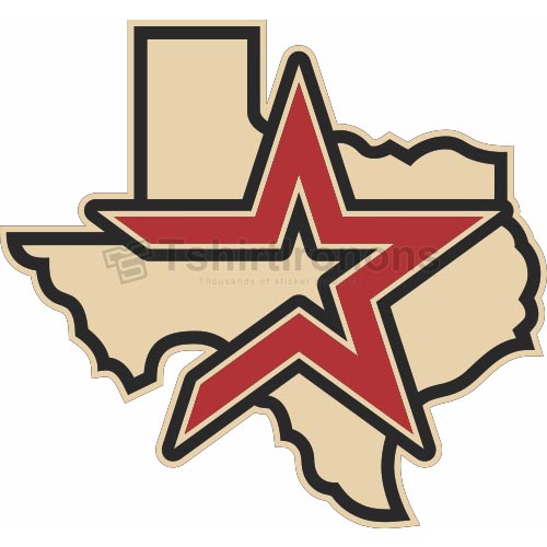 Houston Astros T-shirts Iron On Transfers N1599